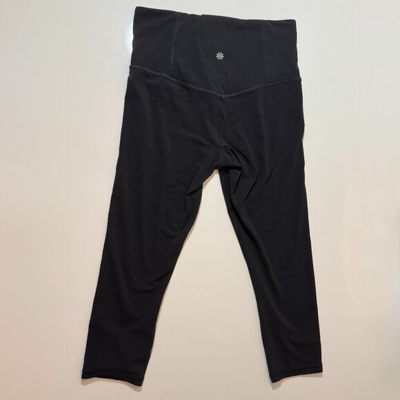 Athleta Women's ELATION ULTRA HIGH RISE CAPRI Size Small in Black - Picture 5 of 6